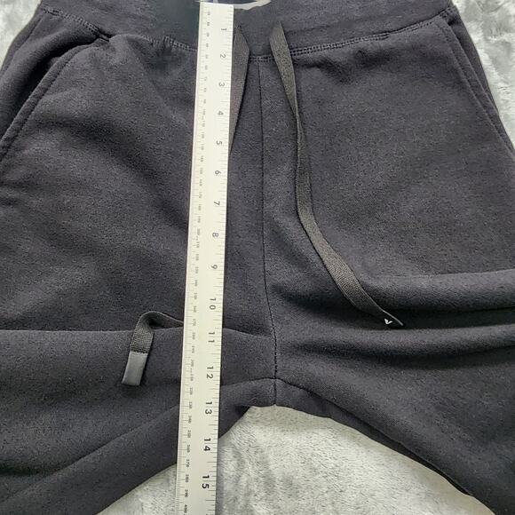 BSN SPORTS Pants Mens S Black Cotton Rich Fleece Joggers Athletic Cut Workout - Picture 10 of 13